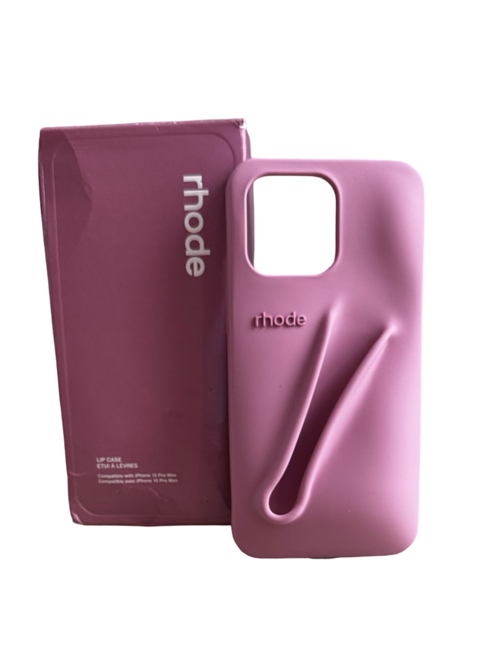 RHODE iPhone 15 Pro Max Lip Case 🥨 Pretzel